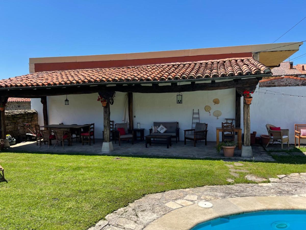 Posada Venta Hornizo Arenas De Iguna ภายนอก รูปภาพ